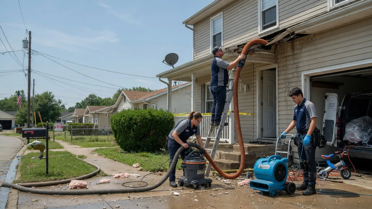 Water Damage Restoration in Dime Box, TX near me